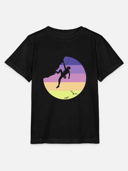 Climbing - Stanley/Stella Kinder T-Shirt MINI CREATOR - Schwarz