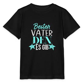 Bester vater den es gib - Stanley/Stella Kinder T-Shirt MINI CREATOR  - Schwarz - Vorne - Mikhail (115cm)