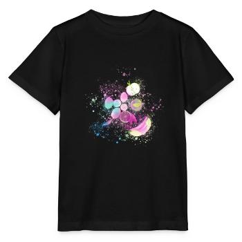 frucht,früchte,zitronen,bananen,zitronen - Stanley/Stella Kinder T-Shirt MINI CREATOR  - Schwarz - Vorne - Mikhail (115cm)