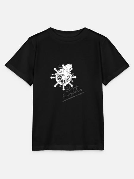 Stay Fearless - Stanley/Stella Kinder T-Shirt MINI CREATOR - Schwarz