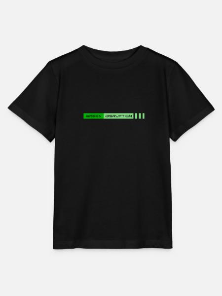 Green Disruption - Stanley/Stella Kinder T-Shirt MINI CREATOR  - Schwarz