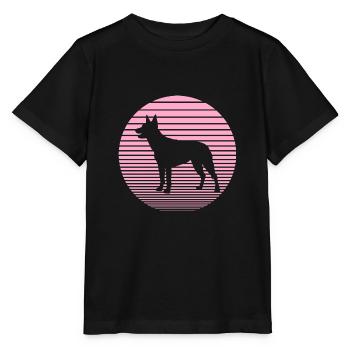 Australian Kelpie - T-shirt bio MINI CREATOR Stanley/Stella Enfant - noir - Devant - Mikhail (115cm)