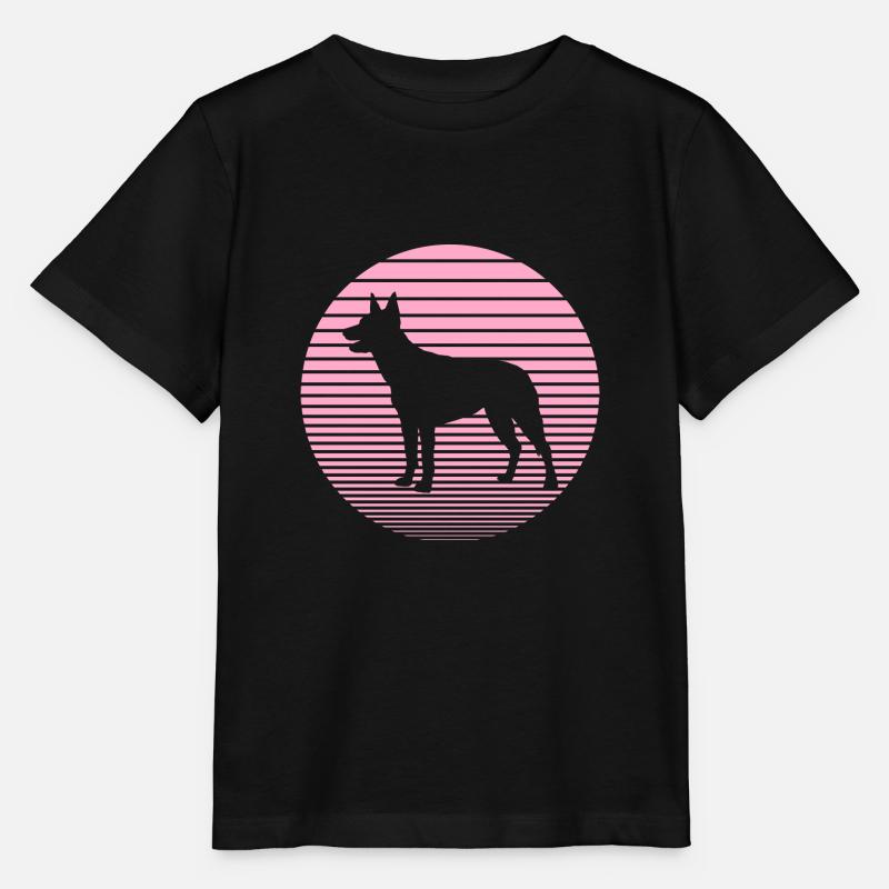 Australian Kelpie - T-shirt bio MINI CREATOR Stanley/Stella Enfant - noir