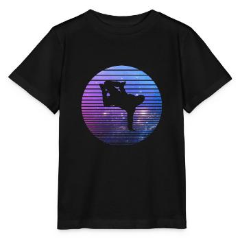 break dance - T-shirt bio MINI CREATOR Stanley/Stella Enfant - noir - Devant - Mikhail (115cm)