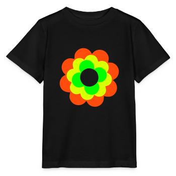 Fleur une - T-shirt bio MINI CREATOR Stanley/Stella Enfant - noir - Devant - Mikhail (115cm)