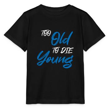 Trop vieux pour mourir jeune - T-shirt bio MINI CREATOR Stanley/Stella Enfant - noir - Devant - Mikhail (115cm)