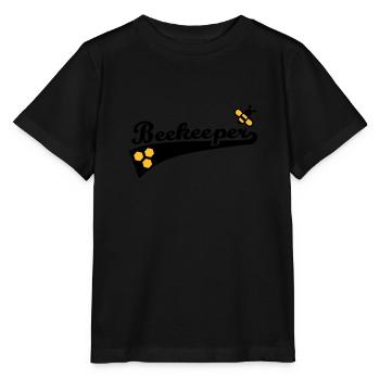 Imker - Stanley/Stella Kinder T-Shirt MINI CREATOR  - Schwarz - Vorne - Mikhail (115cm)