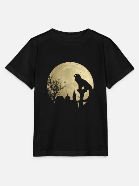 Aachen Dom Mond Bahkauv - Stanley/Stella Kinder T-Shirt MINI CREATOR - Schwarz
