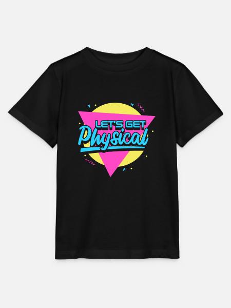 Lets Get Physical - Stanley/Stella Kinder T-Shirt MINI CREATOR - Schwarz
