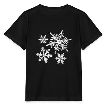 Winter - Stanley/Stella Kinder T-Shirt MINI CREATOR  - Schwarz - Vorne - Mikhail (115cm)