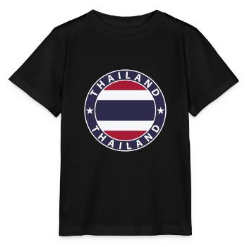 Thaïlande - T-shirt bio MINI CREATOR Stanley/Stella Enfant - noir - Devant - Mikhail (115cm)