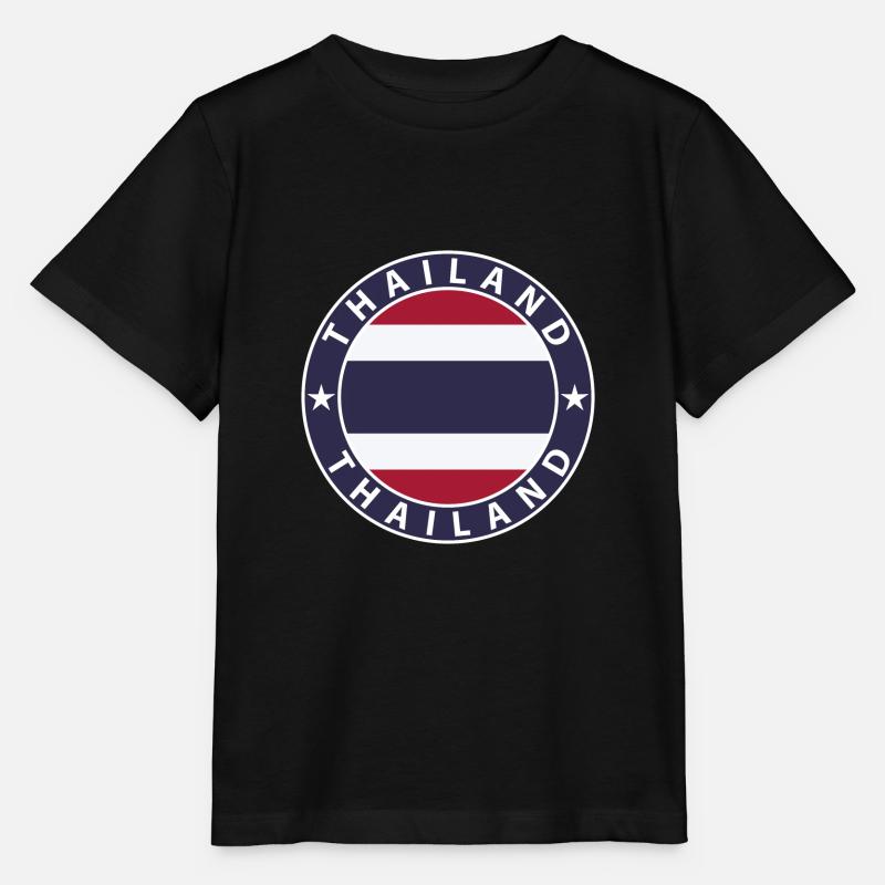 Thaïlande - T-shirt bio MINI CREATOR Stanley/Stella Enfant - noir