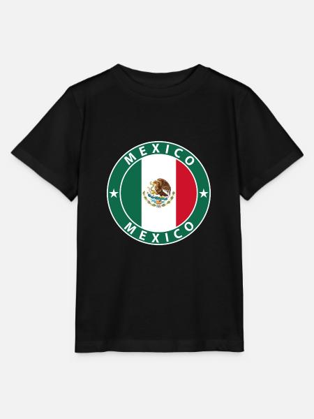 Mexiko - Stanley/Stella Kinder T-Shirt MINI CREATOR  - Schwarz