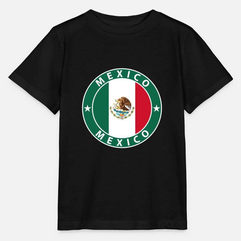 Mexique - T-shirt bio MINI CREATOR Stanley/Stella Enfant - noir