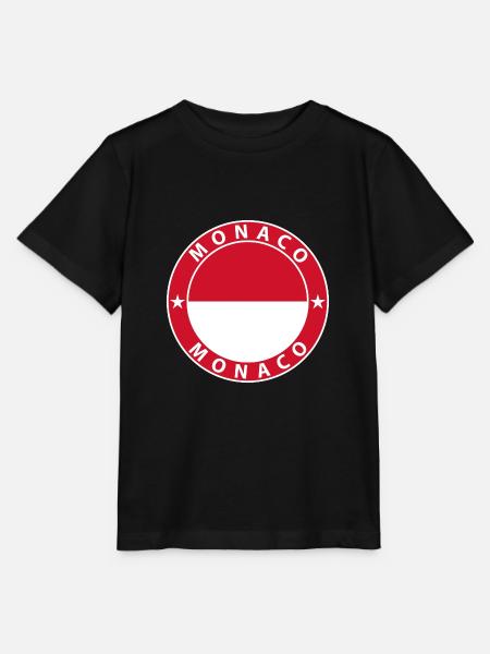 Monaco - Stanley/Stella Kinder T-Shirt MINI CREATOR  - Schwarz