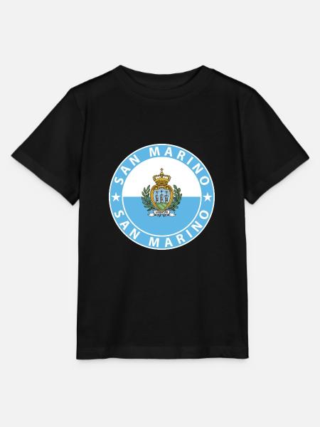 San Marino - Stanley/Stella Kinder T-Shirt MINI CREATOR - Schwarz