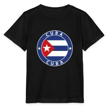 Kuba - Stanley/Stella Kinder T-Shirt MINI CREATOR  - Schwarz - Vorne - Mikhail (115cm)