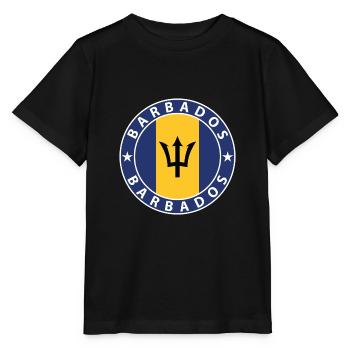 Barbados - Stanley/Stella MINI CREATOR Kids’ T-Shirt - black - Front - Mikhail (115cm)