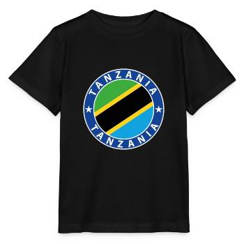 Tanzanie - T-shirt bio MINI CREATOR Stanley/Stella Enfant - noir - Devant - Mikhail (115cm)