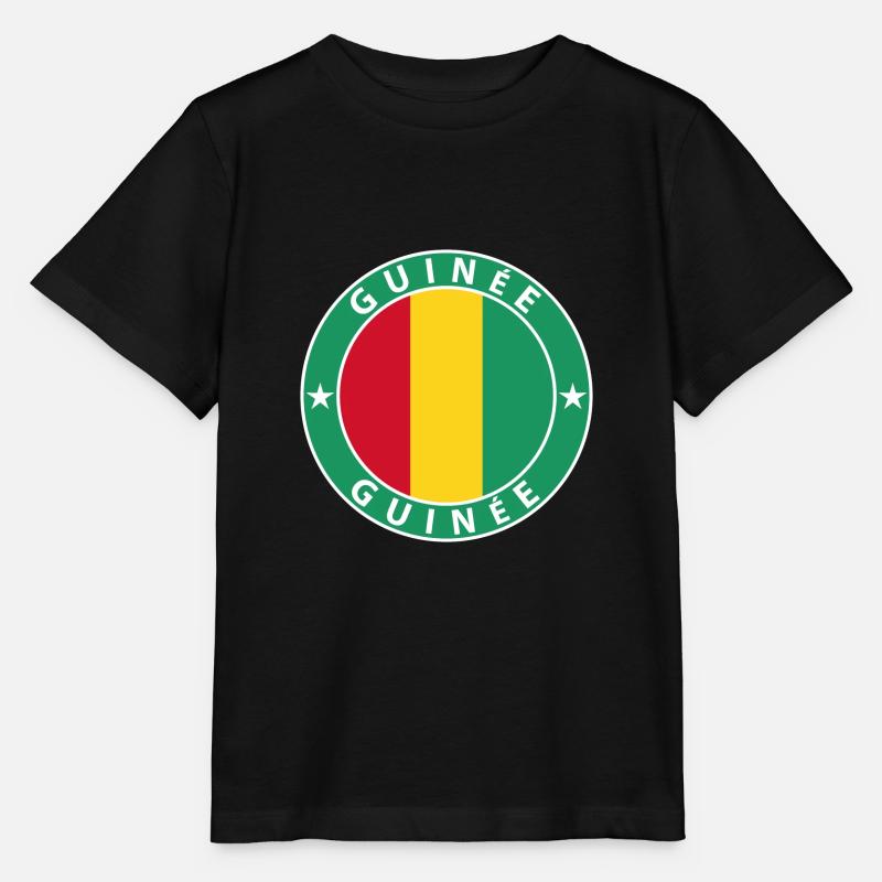 Guinée - T-shirt bio MINI CREATOR Stanley/Stella Enfant - noir