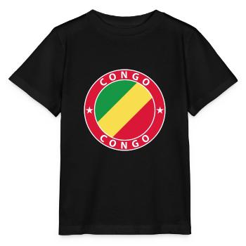 Congo - T-shirt bio MINI CREATOR Stanley/Stella Enfant - noir - Devant - Mikhail (115cm)