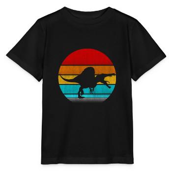 Spinosaurus - Stanley/Stella Kinder T-Shirt MINI CREATOR  - Schwarz - Vorne - Mikhail (115cm)
