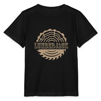 Lumberjack - T-shirt bio MINI CREATOR Stanley/Stella Enfant - noir - Devant - Mikhail (115cm)