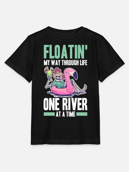 Rafting - Stanley/Stella Kinder T-Shirt MINI CREATOR - Schwarz
