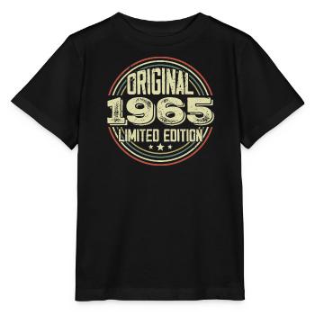 1965 Birthday Parties, ein legendärer Jahrgang - Stanley/Stella Kinder T-Shirt MINI CREATOR  - Schwarz - Vorne - Mikhail (115cm)