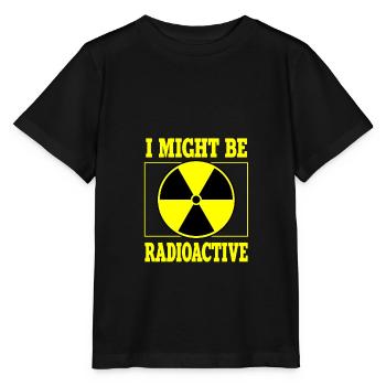 Radiologue radiologie énergie nucléaire à rayons X - T-shirt bio MINI CREATOR Stanley/Stella Enfant - noir - Devant - Mikhail (115cm)