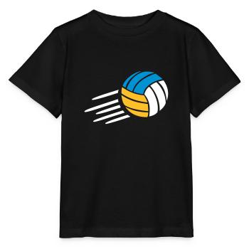 Beach-volley - T-shirt bio MINI CREATOR Stanley/Stella Enfant - noir - Devant - Mikhail (115cm)