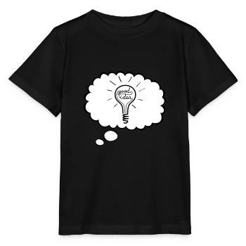 Good idea - Stanley/Stella MINI CREATOR Kids’ T-Shirt - black - Front - Mikhail (115cm)