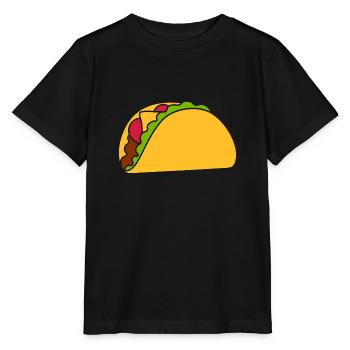 Taco - Stanley/Stella Kinder T-Shirt MINI CREATOR  - Schwarz - Vorne - Mikhail (115cm)
