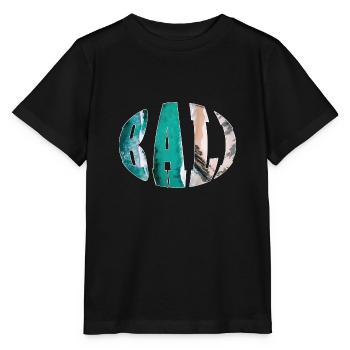 Bali - Indonésie - T-shirt bio MINI CREATOR Stanley/Stella Enfant - noir - Devant - Mikhail (115cm)