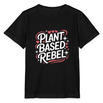 Végétarien Végétalien Végétarien Végétarien - T-shirt bio MINI CREATOR Stanley/Stella Enfant - noir - Devant - Mikhail (115cm)