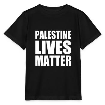 Palestine lives matter - T-shirt bio MINI CREATOR Stanley/Stella Enfant - noir - Devant - Mikhail (115cm)