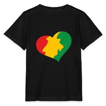 Juneteenth Day 1865, Jour de la Liberté Amérique Africaine - T-shirt bio MINI CREATOR Stanley/Stella Enfant - noir - Devant - Mikhail (115cm)
