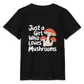 Champignons Champignons Champignon Champignon - T-shirt bio MINI CREATOR Stanley/Stella Enfant - noir - Devant - Mikhail (115cm)