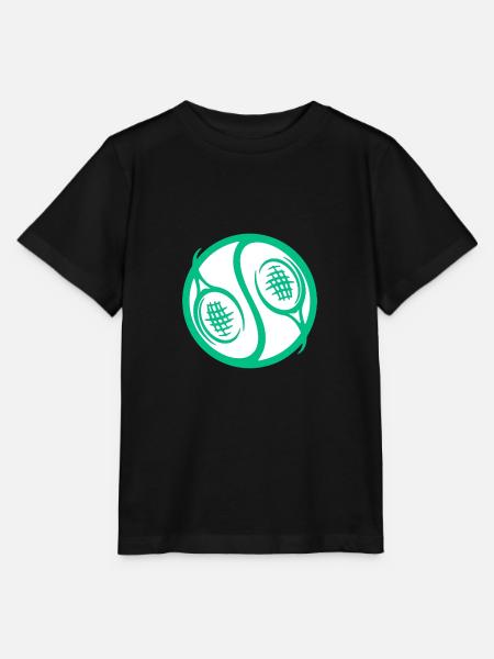 Tennis Spieler Fan Geschenk Idee - Stanley/Stella Kinder T-Shirt MINI CREATOR - Schwarz