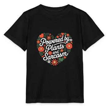 Végétarien Végétalien Végétarien Végétarien - T-shirt bio MINI CREATOR Stanley/Stella Enfant - noir - Devant - Mikhail (115cm)