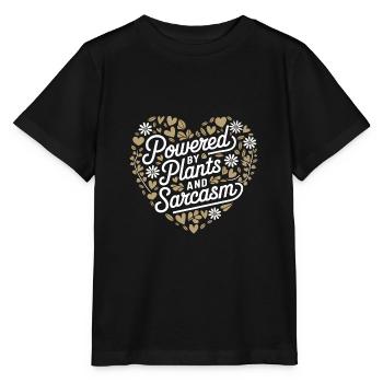 Végétarien Végétalien Végétarien Végétarien - T-shirt bio MINI CREATOR Stanley/Stella Enfant - noir - Devant - Mikhail (115cm)