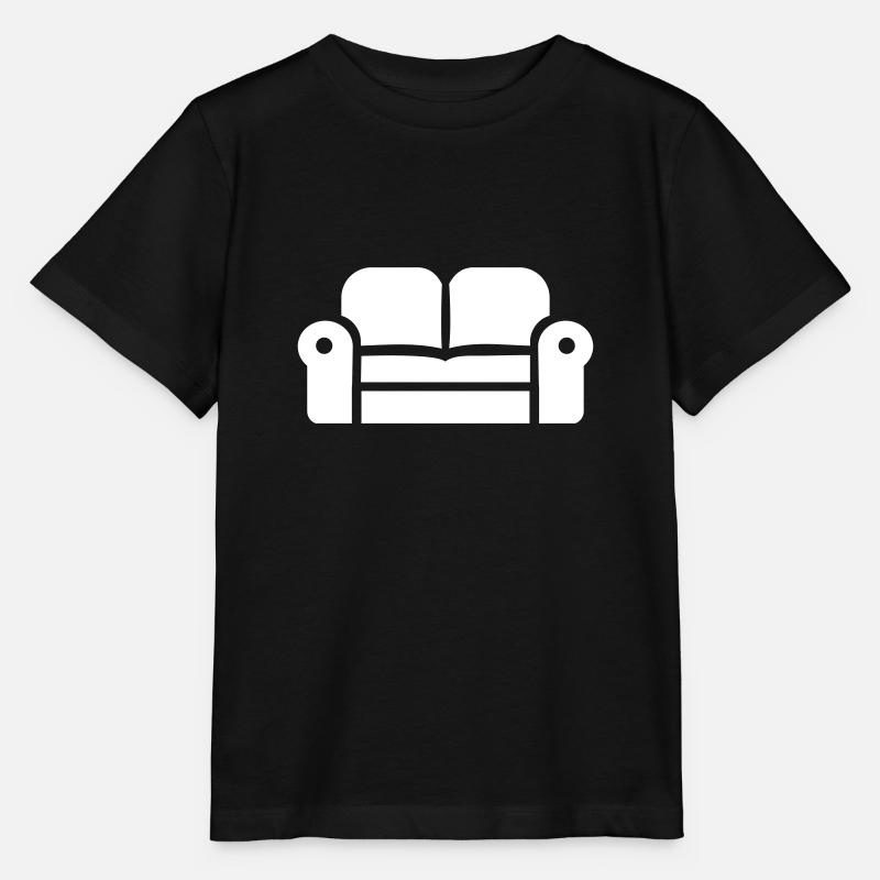 Couch - Stanley/Stella Kinder T-Shirt MINI CREATOR  - Schwarz