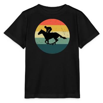 Chasse Équitation Dressage Équitation Équitation Équitation Dressage Équitation - T-shirt bio MINI CREATOR Stanley/Stella Enfant - noir - Devant - Mikhail (115cm)