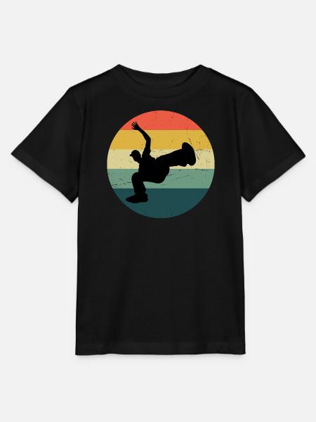 Breakdance Bgirl Femmes Breakdance Hommes - T-shirt bio MINI CREATOR Stanley/Stella Enfant - noir