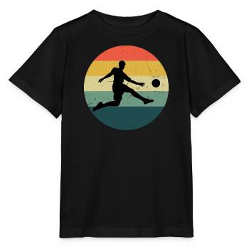 Women's Soccer Football Football Game Football Games - Stanley/Stella MINI CREATOR Kids’ T-Shirt - black - Front - Mikhail (115cm)