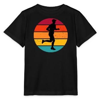 Course de cross-country Course de fond Jogging Femmes - T-shirt bio MINI CREATOR Stanley/Stella Enfant - noir - Devant - Mikhail (115cm)