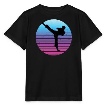 Women's Kickboxing Kickboxer Boxing Kickboxing - Stanley/Stella MINI CREATOR Kids’ T-Shirt - black - Front - Mikhail (115cm)