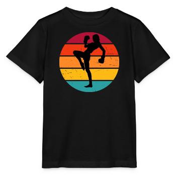 Kickboxing Hommes Kickboxing Boxe Kickboxing Kickboxing - T-shirt bio MINI CREATOR Stanley/Stella Enfant - noir - Devant - Mikhail (115cm)