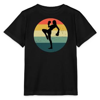 Kickboxing Men's Kickboxing Boxing Kickboxer - Stanley/Stella MINI CREATOR Kids’ T-Shirt - black - Front - Mikhail (115cm)