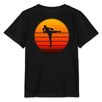 Femmes Muay Thai Boxe Thaï Boxe Thaï Thaï - T-shirt bio MINI CREATOR Stanley/Stella Enfant - noir - Devant - Mikhail (115cm)